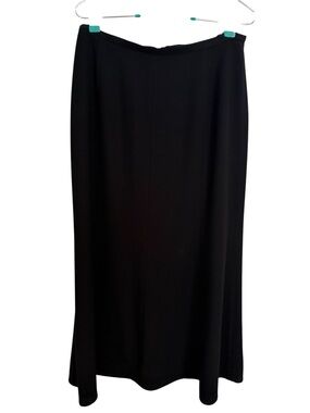 Charter Club Black Long MIDI Skirt